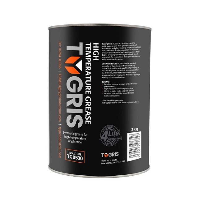 TYGRIS High Temperature 2 Grease 3kg - TG8530 - Box of 4